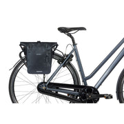 Basil Rivo M MIK enkel fietstas van waterdicht tarpaulin, 12-15 liter, bevestiging voor fiets met MIK-systeem
