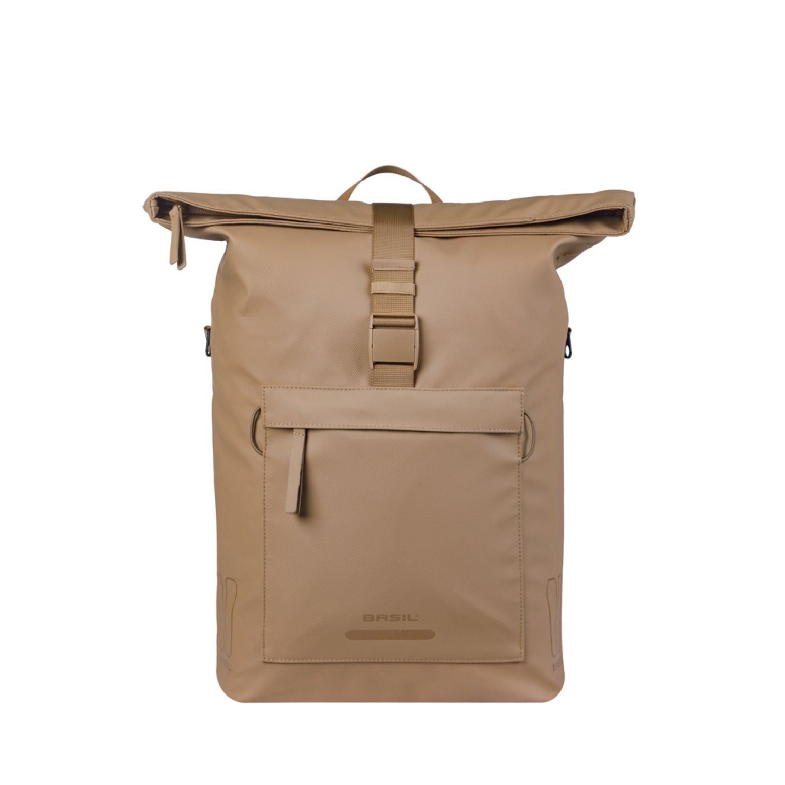 Basil Brooklyn Mik Hooks schoudertas voor fiets, 17L, gemaakt van gerecycled PET, eenvoudige en praktische fietstassen enkel.