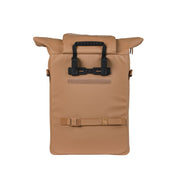 Basil Brooklyn MIK fietstas schoudertas van gerecycled PET, 17 liter, met verstelbare schouderriem en waterdichte stof.