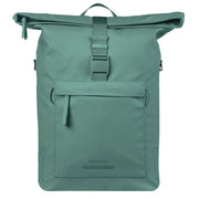 Basil Brooklyn MIK hooks schoudertas voor fiets, 17 liter, gerecycled PET, geschikt als enkele fietstassen, voor fietsaccessoires.