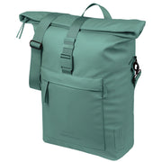 Basil Brooklyn MIK Hooks schoudertas voor fiets, 17 liter, gemaakt van gerecycled PET, geschikt als fietstas of schoudertas