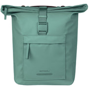 Basil Brooklyn dubbele fietstas MIK, 41 liter, zwart, waterbestendige fietstas voor achterop de fiets.