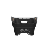 Basil Cento Neo WSL fietskorf achter, 21 liter, gemaakt van recyclebaar PP, geschikt voor stadsfietsen, zwart en stevig.