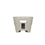 Basil Cento Neo WSL fietsmand achter, 21 liter, recyclebaar PP, voor fietsaccessoires en boodschappen, zwart.