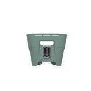 Basil Cento Neo WSL fietmand achter, 21 liter, gemaakt van recyclebaar PP, geschikt voor stads- en boodschappfietsen