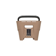 Basil Cento Neo MIK achtermand voor fiets, 21 liter, zwart, stevige kunststof mand voor achter op fiets.