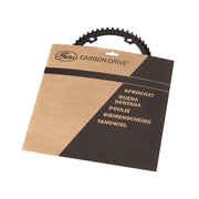 Gates Carbon Drive CDX Fin Line voortandwiel met 4 bouten, zwart geanodiseerd, BCD 104, voor fietsaccessoire