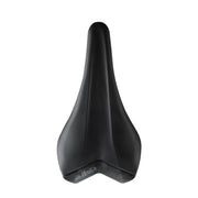 Zwarte Selle Italia SLR Advan Manganese racefiets en MTB zadel, licht en ergonomisch ontworpen voor comfort en prestaties.