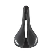 Zwart Selle Italia GT Man Gel Advan L2 stadsfiets en E-bike zadel met manganese rails, comfortabel en ergonomisch ontworpen