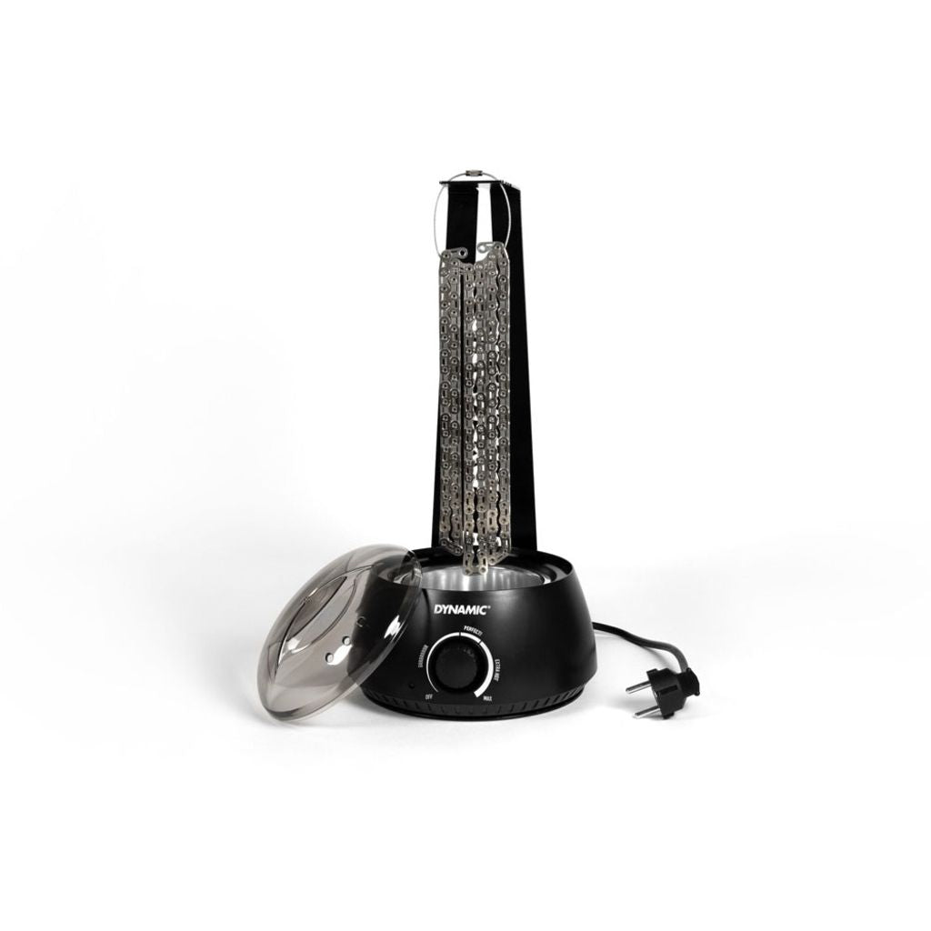 Dynamic Waxifyer Set ketting hot waxer met elektronische thermostaat en zwarte afwerking, voor waxbehandelingen.