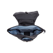 Nieuwe Looxs Cantos dubbele fietstas in zwart, 36 liter, MIK 2.0 systeem, geschikt voor bagagedragers, stevig en waterbestendig.