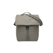 Nieuwe Looxs Leeds enkele fietstas van gerecycled polyester met 19 liter inhoud, geschikt voor dagelijks gebruik.