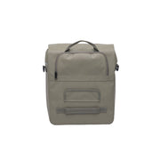 Nieuwe Looxs Leeds enkele fietstas van 19 liter, gemaakt van gerecycled polyester, bevestigd aan fietsmand of rack.