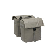 Dubbele fietstas van New Looxs Leeds, 38 liter, gemaakt van gerecycled polyester, geschikt voor achterop de fiets.