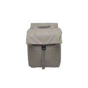 Nieuwe Looxs Leeds dubbele fietstas van gerecycled polyester, ruime 38 liter bagage voor aan fiets.
