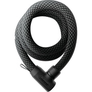Abus Yarnit 4004K 24 mm kettingslot met textielbekleding, stevig en geschikt voor fietsbeveiliging.