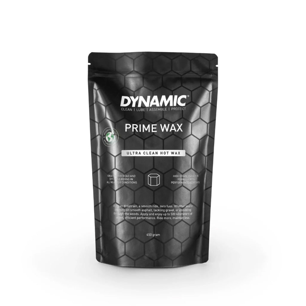 Dynamische Prime Wax kettingwax in 450 gram, natuurlijke was voor het onderhouden en beschermen van kettingen.