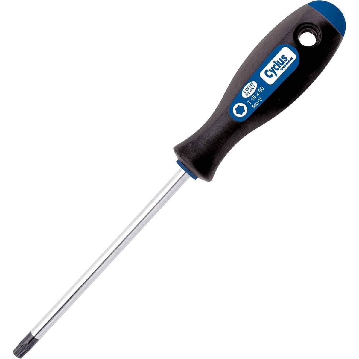 Cyclus Torxsleutel TX 15, 80 mm met meercomponentengreep, professioneel schroevendraaier voor nauwkeurig werk