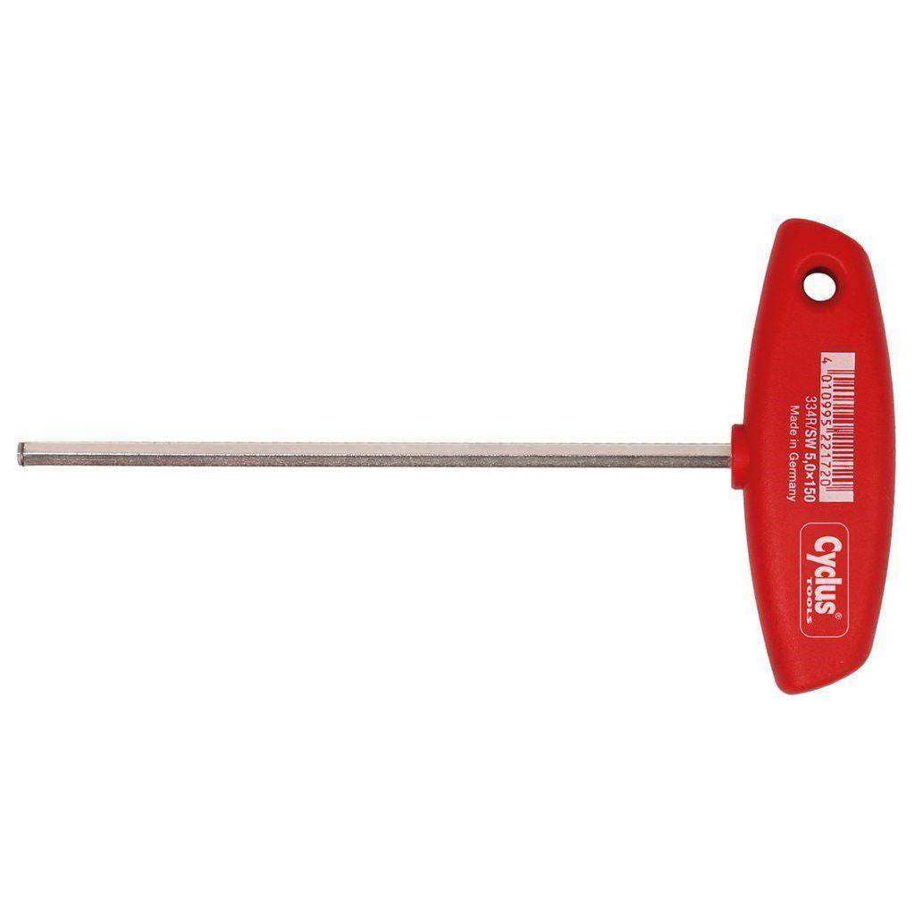 Inbussleutel Cyclus 4Mm Met T-Greep En Magicring®, L = 150Mm - Le Coq Wielerartikelen