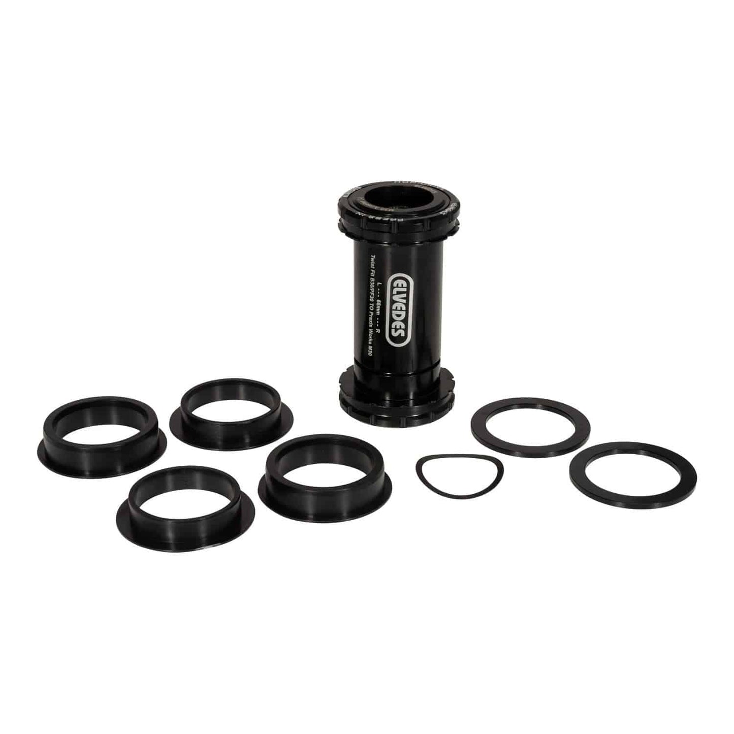 Elvedes Twist Fit Trapas Voor Bb30 / Pf30 Praxis Road / Mtb 42 X 68-73 Mm - Le Coq Wielerartikelen