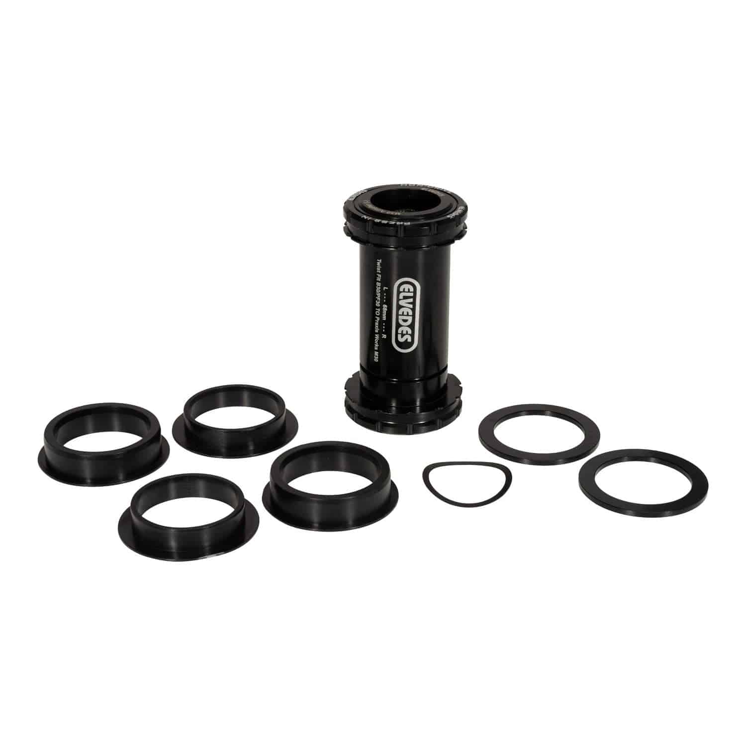 Elvedes Twist Fit Trapas Voor Bb30 / Pf30 Praxis Road / Mtb 42 X 68-73 Mm - Le Coq Wielerartikelen
