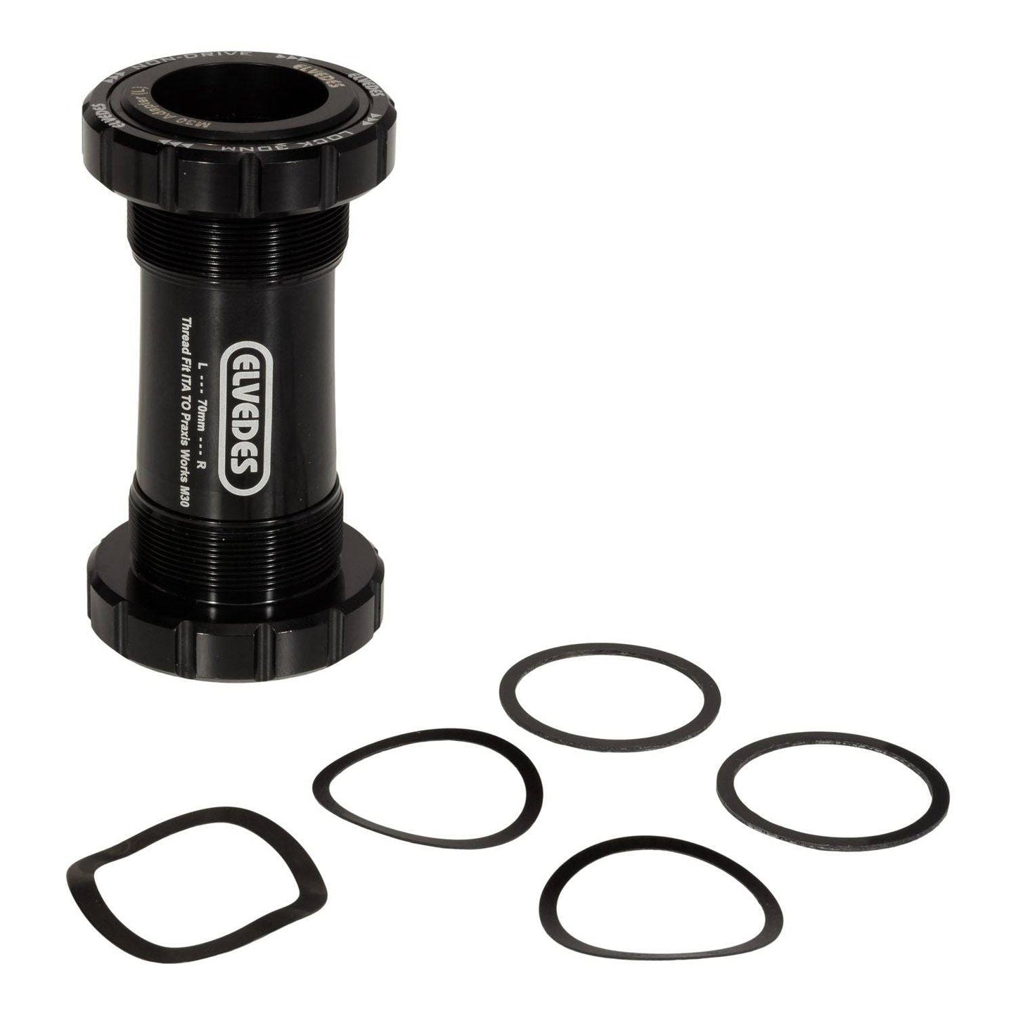 Elvedes Trapas Thread Fit Ita Voor Praxis Road 70 Mm - Le Coq Wielerartikelen