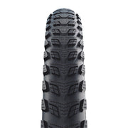 Schwalbe Marathon 365 stadsfiets buitenband 28x1.75 zwart met reflectie, geschikt voor urban fietsen.