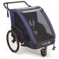 Polisport Kindertrailer Met Wandelkit - Grijs/Blauw - Le Coq Wielerartikelen