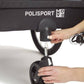 Polisport Kindertrailer Met Wandelkit - Grijs/Blauw - Le Coq Wielerartikelen