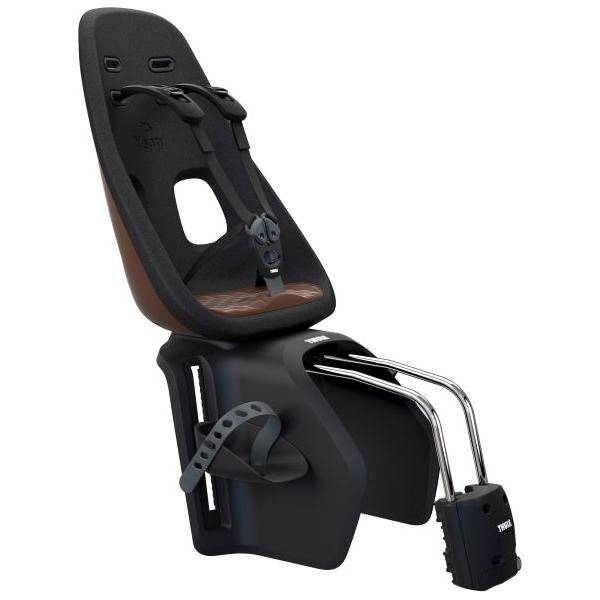 Thule achter fietsstoeltje verwijderen, stevig en veilig design voor kindercomfort en veiligheid op de fiets.