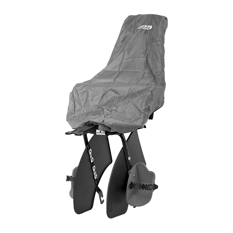 Bobike regenhoes voor Classic Maxi, One Maxi en Exclusive Mini fietsstoeltjes, beschermt tegen regen en wind.