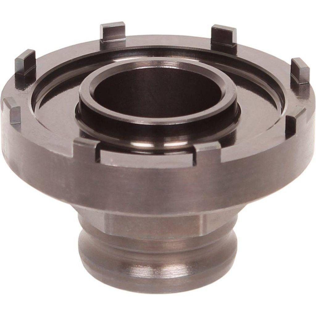 Cyclus Snap.In afnemer afsluitmoer voor Bosch 1 Spider, crankstelgereedschap, zichtbaar in de afbeelding.