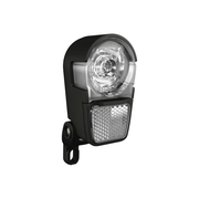 Herrmans H-Ike koplamp met 40 lumen LED, batterijvoeding, helder wit licht voor fietsen of verlichting.