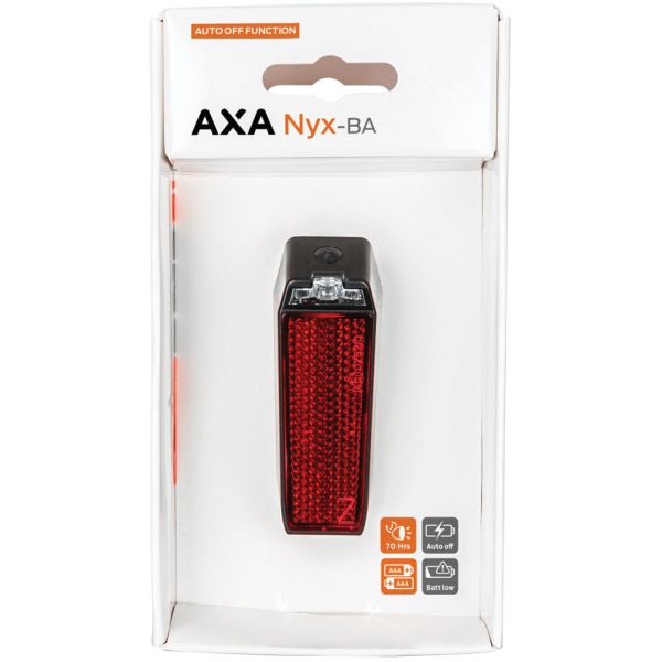 Axa Rücklicht NYX LED Batterie Auto - Schwarz 