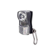 Edge Swift 2.0 koplamp met 1 LED en 30 lux, heldere fietslamp met wit licht, geschikt voor veilig fietsen.