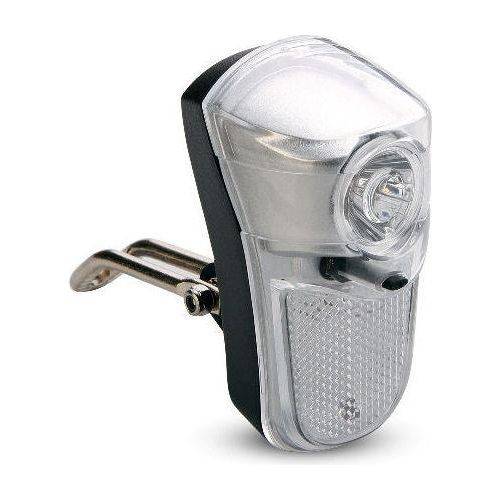 Edge mobiele koplamp met 1 LED en 12 lumen, waterbestendig IPX3, geschikt voor veilig fietsen in het donker.
