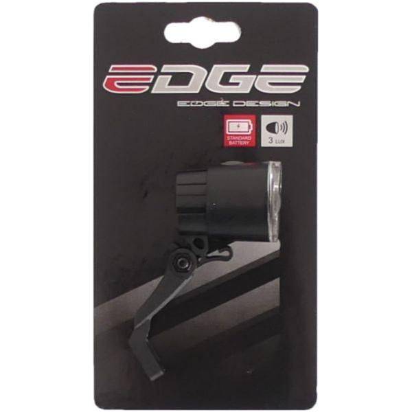Edge Koplamp Urban Mini - 3 Lux - Incl. Batterijen - Le Coq Wielerartikelen