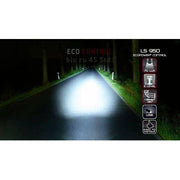 Trelock LS950 Control Ion koplamp met houder, 70 Lux, compacte fietskoplamp voor goede zichtbaarheid in het donker