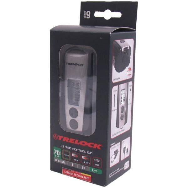Trelock Koplamp Ls950 Control Ion - 70 Lux - Incl. Houder - Le Coq Wielerartikelen