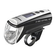 Trelock koplamp LS950 Control Ion met 70 Lux, inclusief houder, voor fietsverlichting en zichtbaarheid.
