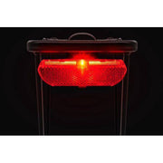 Edge City Slimline 2 dragerachterlicht, STVZO, 50/80 mm, helder rood licht, geschikt voor fiets of drager.
