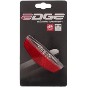 Edge City Slimline dragerachterlicht voor E-bike, 80 mm, 6-48 V, helder rood licht en robuuste behuizing.