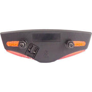 Edge City Slimline dragerachterlicht voor e-bike, 80 mm, 6-48 V, veilig en helder achterlicht voor fietsen.
