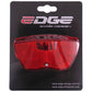 Edge Dragerachterlicht City - 3 Leds -80Mm- Inclusief Batterijen (Op Kaart) - Le Coq Wielerartikelen