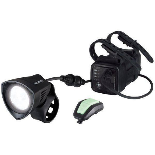 Sigma Koplamp Buster 2000 Hl Met Helmhouder + Accu En Afstandbediening - Le Coq Wielerartikelen