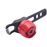 Edge Bullet batterijverlichtingsset voor- en achterlicht met batterijen, geschikt voor fietsverlichting, compacte en draadloze verlichting