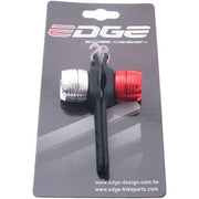 Edge Bullet batterijverlichtingsset voor- en achterlicht met batterijen, geschikt voor fietsverlichting en veilig rijden.