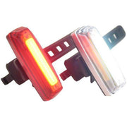 Edge monorail USB oplaadbare achterlicht set, ultradunne verlichtingsunit met LED-verlichting voor fietsen.