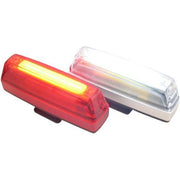 Edge monorail USB oplaadbare achterlicht set, ultradun en verlichtend voor fietsveiligheid en zichtbaarheid.