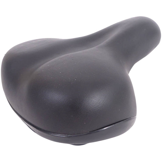 Edge Fietszadel City Soft Incl. Zadelstrop - Zwart - Le Coq Wielerartikelen